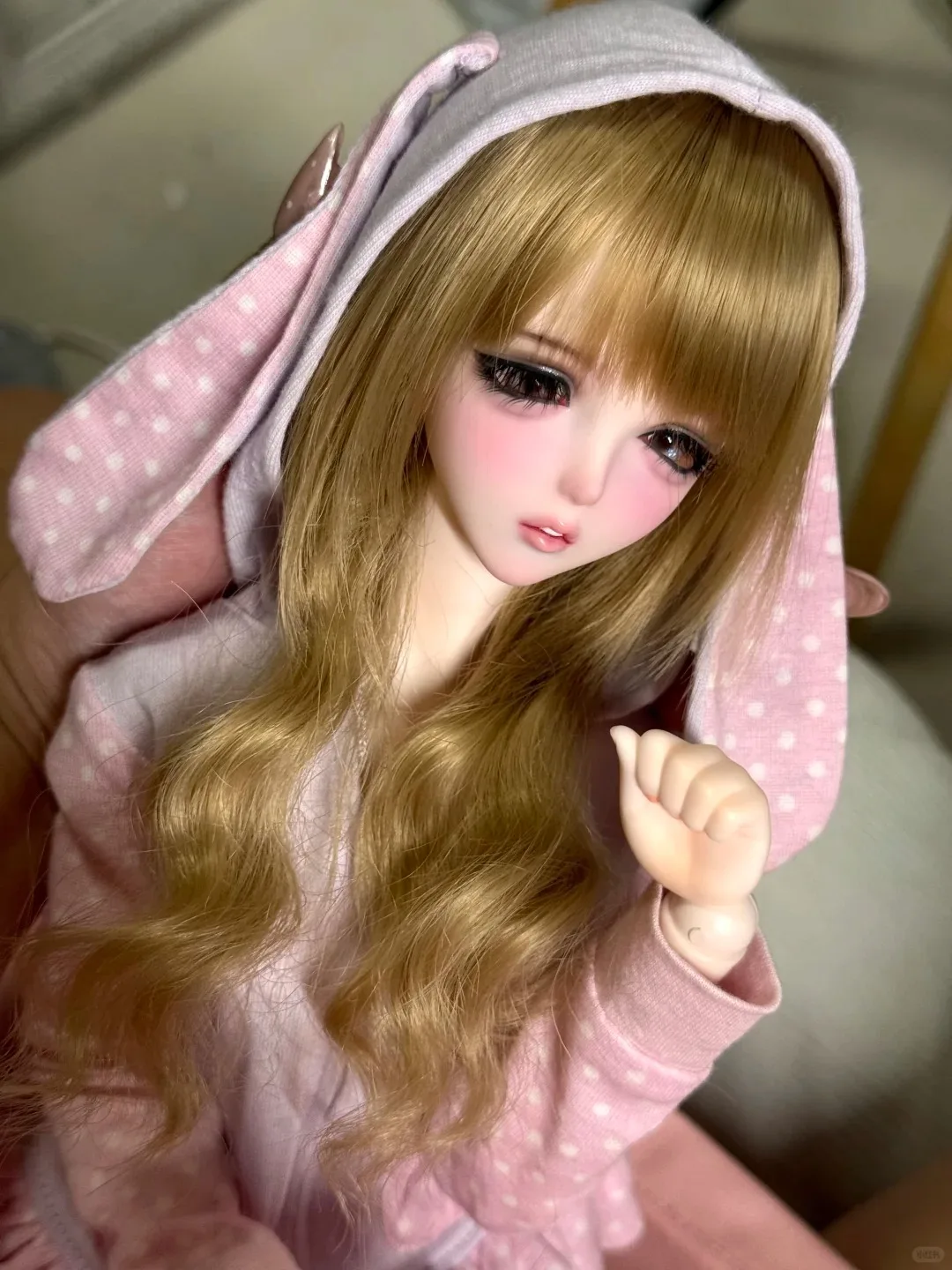 Фото Кукла BJD 1/4 philia + yaotiaoti, подвижная кукла-гуманоид из смолы, модель игрушки, бесплатная доставка №3