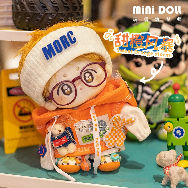 

Kpop звезда крутая оранжевая штормовая Толстовка ободок для волос 20 см Кукла Одежда наряды ограниченные игрушки косплей милые рождественски...