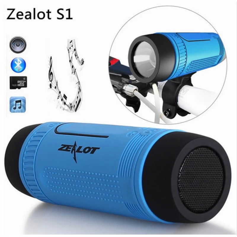 

AWIND SITU S1 Waterproof Bluetooth Speaker Wireless Portable Outdoor Speakers LED Flashlight Altavoces Support FM Radio TF Card