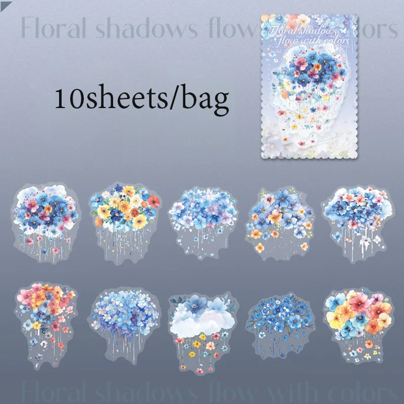 

Набор наклеек для скрапбукинга с цветами и кружевом