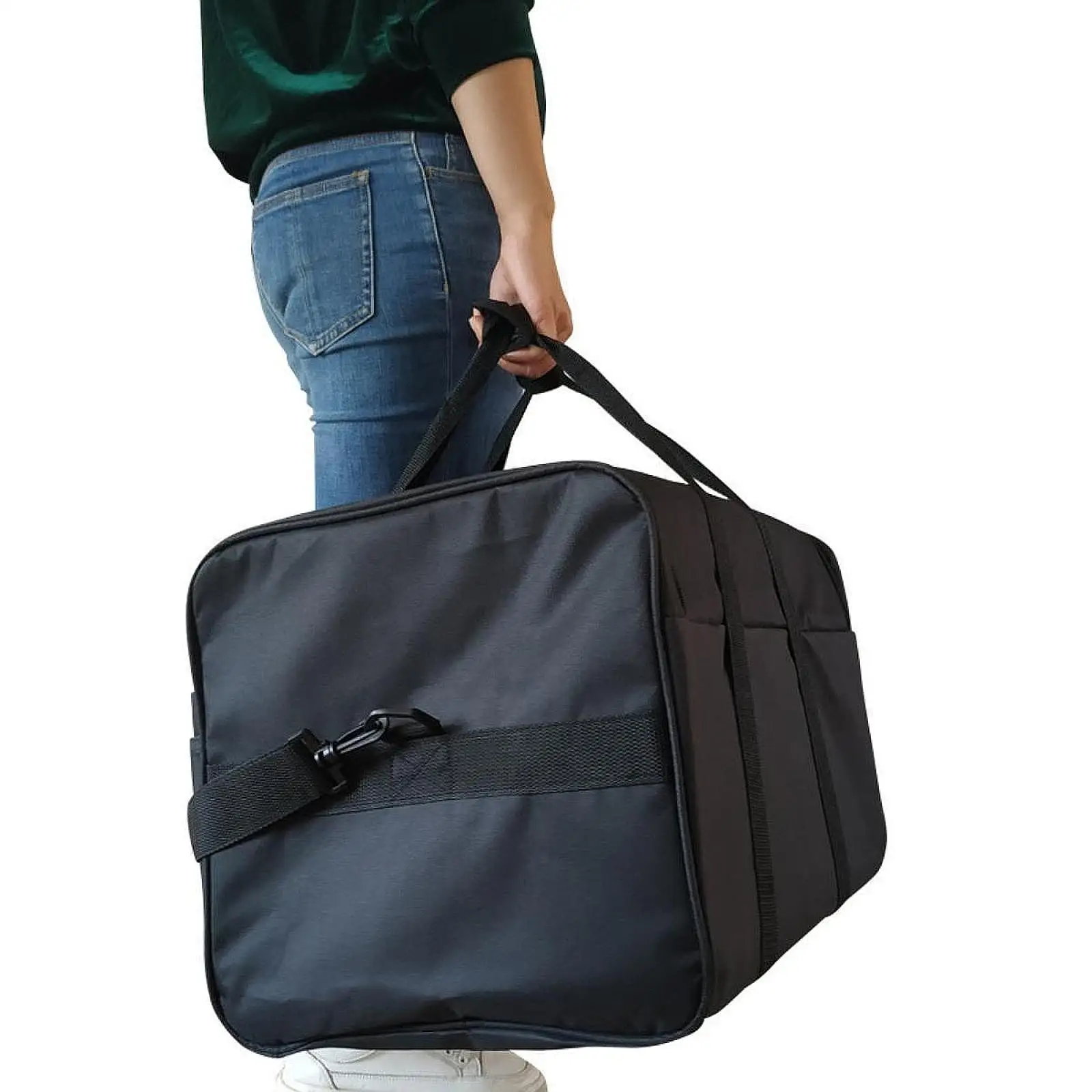 Большая сумка для барабанов Cajon Box регулируемый плечевой ремень кахона из ткани