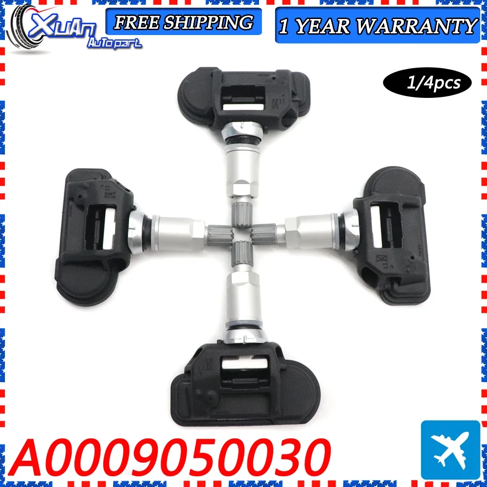 1/4 шт. Датчик давления в шинах TPMS A 0009050030 Для Mercedes-Benz C E G S Class W205 C205 W212 C253 X166 W166 R172 R231
