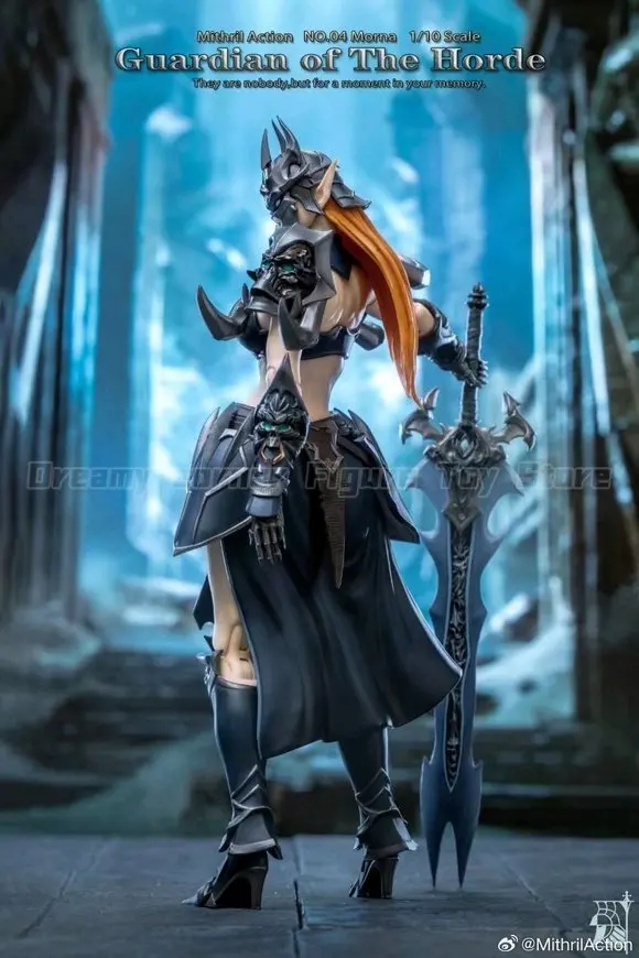 Фото 【В наличии】Оригинальная фигурка Mithril Action Guardian of The Horde 04 MORNA 1/10, коллекция игрушечных моделей №3