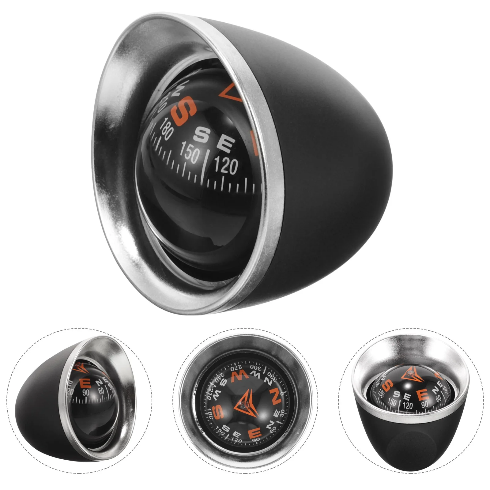 

Dash Mount Compass Vehicle Navigation Tool SUV Car Decoration Abs Boat Direction
