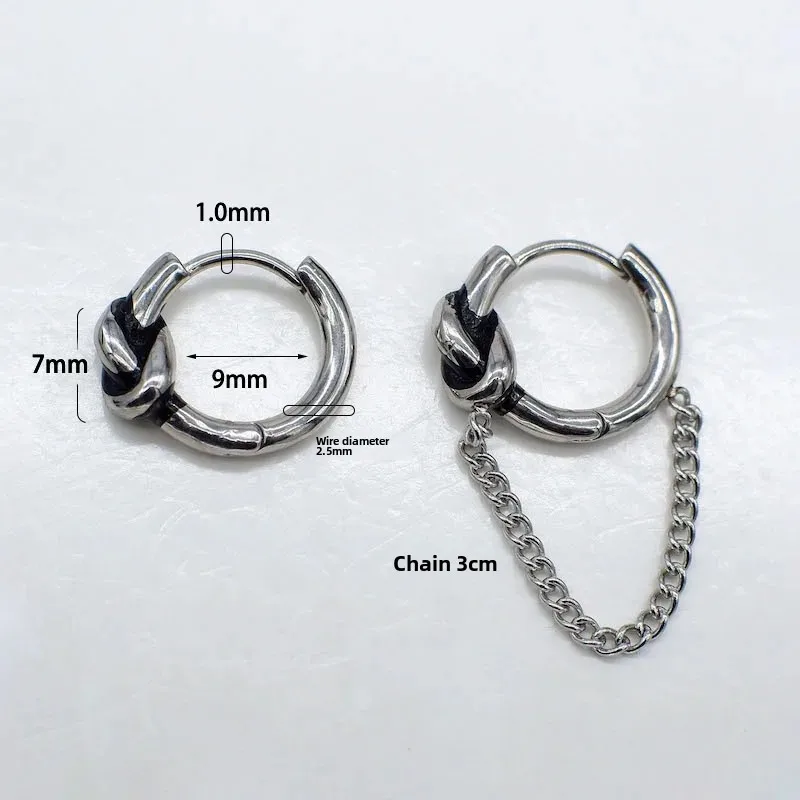 Винтажные серьги из титановой стали 316 простые элегантные серьги-гвоздики с