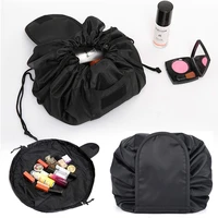 women drawstring travel cosmetic bag travel makeup bag organizer lazy make up case storage pouch toiletry beauty kit box 2022