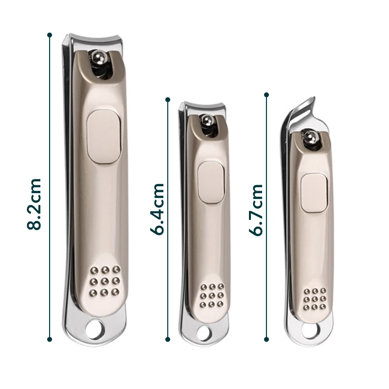 1 шт. кусачки для ногтей машинка стрижки из нержавеющей стали с изогнутыми