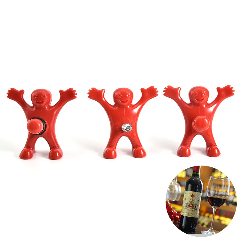 

New 1pc Creative Bar Wine Corkscrew Wine Corks Kitchen Accessories Bottle Cap Sealer Household Products Bar Tools Gadgets.75z