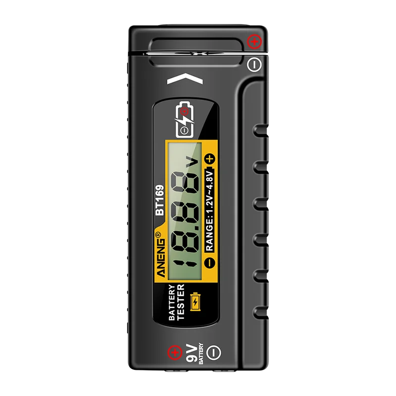 

Тестер уровня заряда батареи 21700 18650 16340 9 В литиевая батарея с кнопкой тестер цифрового дисплея