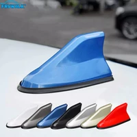 car roof shark fin aerial antenna toppers universal auto radio fm antenna signal amplifier for bmwhondatoyotavwnissan