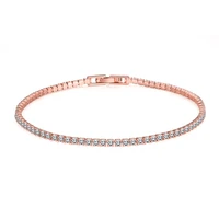 europe and the united states new roman copper gold plated zircon bracelet fashion explosion products ladies bracelet accessories