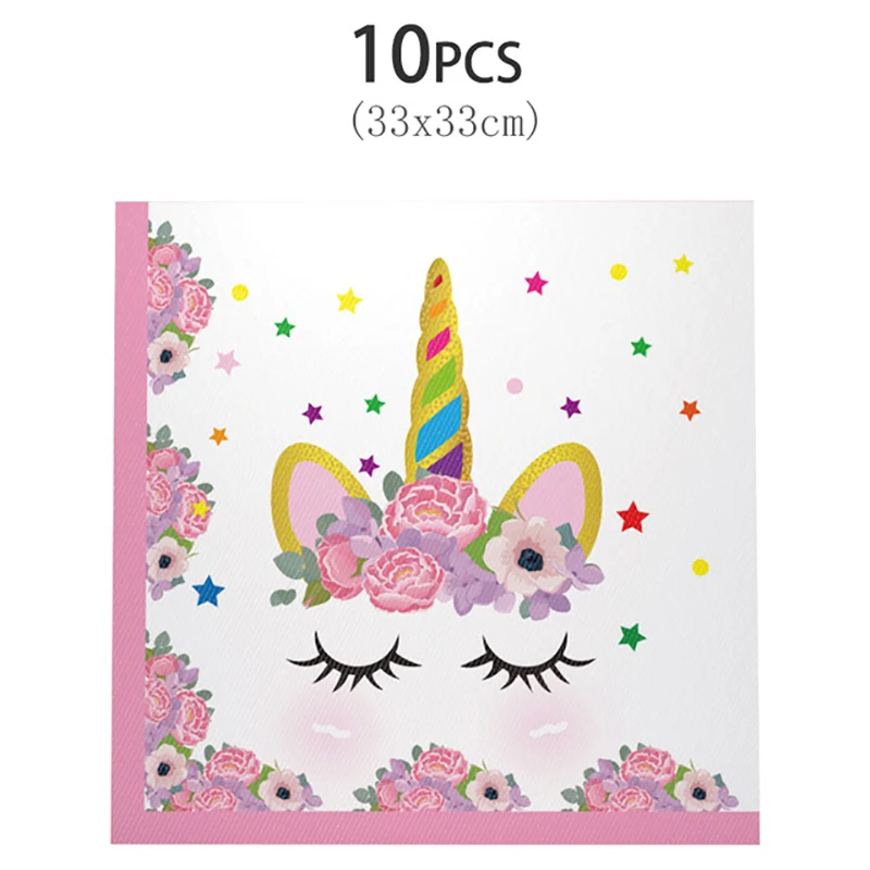 Воздушный шар в виде единорога 6 шт. украшение для дня рождения тематические шары