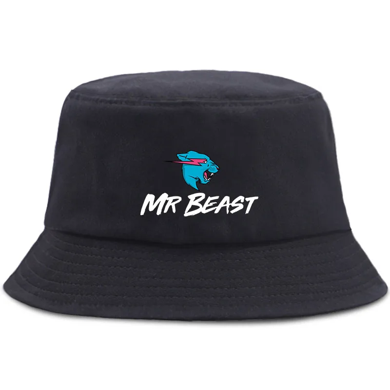 

Mr Beast Bob Parent-kid Hat Beach Panama Bucket Hat Men Women Summer Outdoor Cap Hip Hop Fishing Fisherman Hat