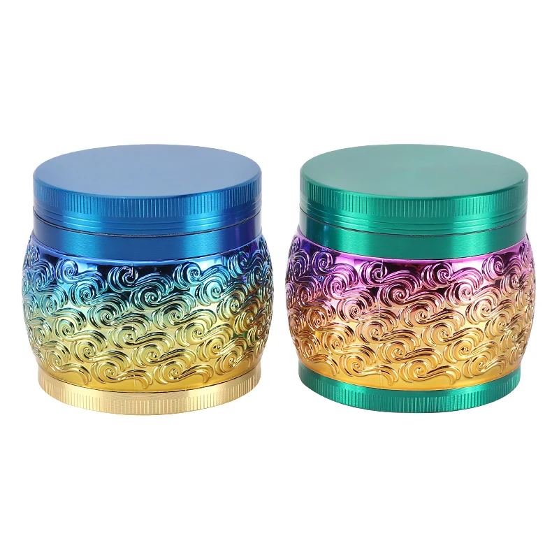 

Hand grinder, tobacco grinder, pollinator, tobacco, spice grass, grass grinder, smoking accessories, 69mm, 4-layer