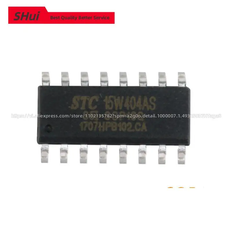 

New Original STC STC15W404AS STC15W404AS-35I-SOP16 Single Chip MCU Integrated Circuit IC Chip