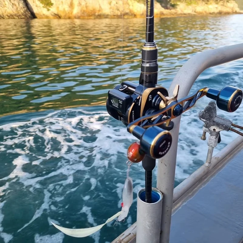 Рукоятка Gomexus для катушки Daiwa Saltiga IC 130 мм, двойная рукоятка с алюминиевыми ручками. (art.: 3920dcf24bcd8) - 3920dcf24bcd8