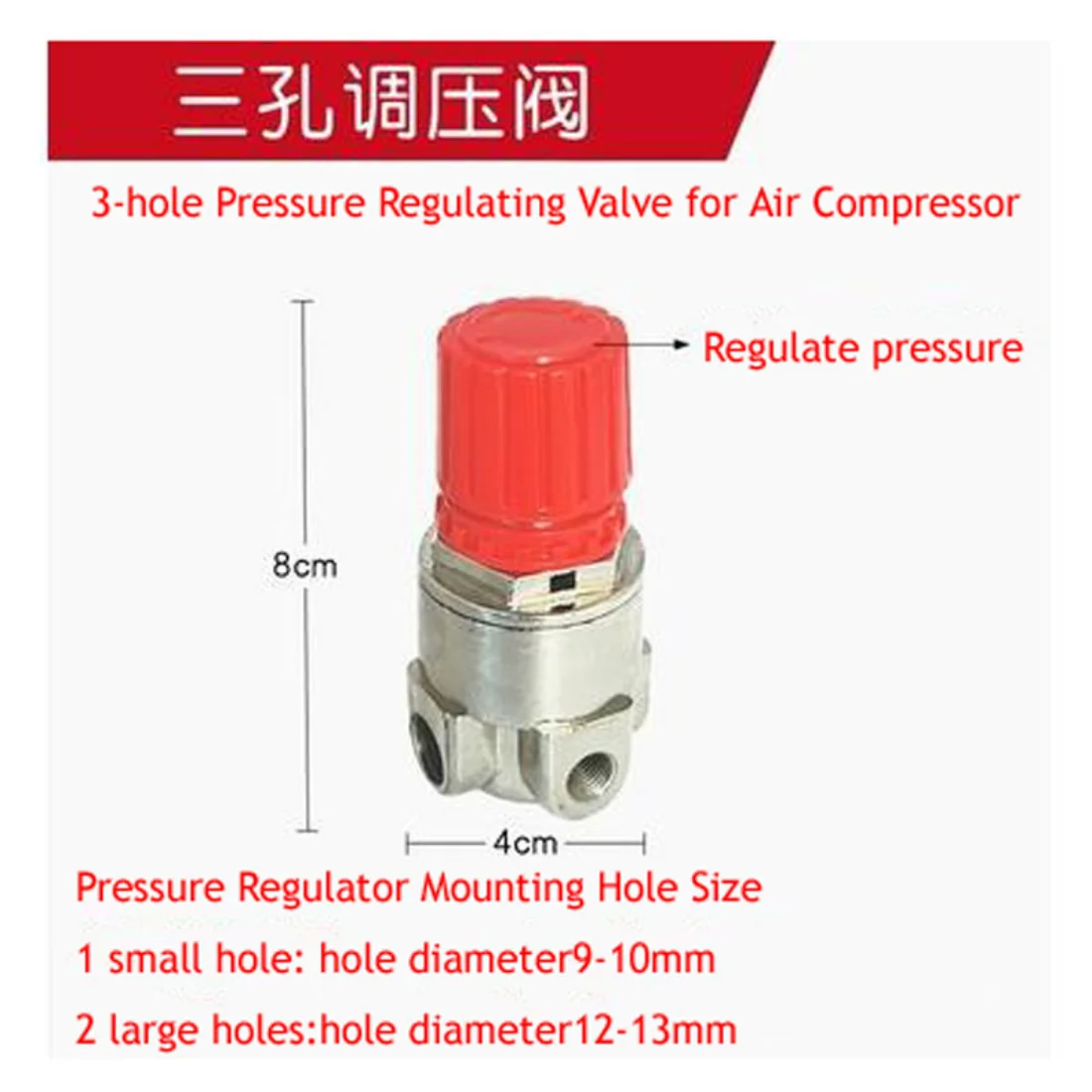 Accessories 3 Holes, 4 Holes, Pressure Regulators, 1 Point, 2 Points, Safety Valve Part