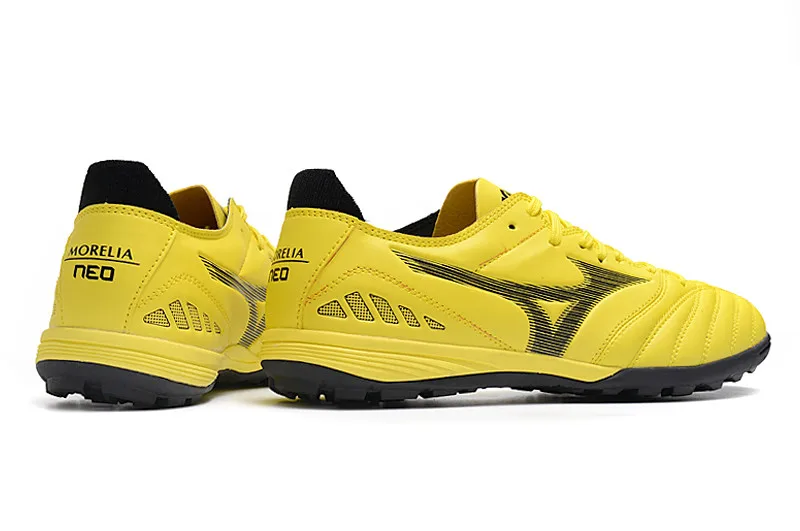 Authentic Mizuno Creation MORELIA NEO III PRO AS Men's Shoes Sneakers Mizuno Outdoor Sports Shoes Yellow/Black Size Eur 40-45