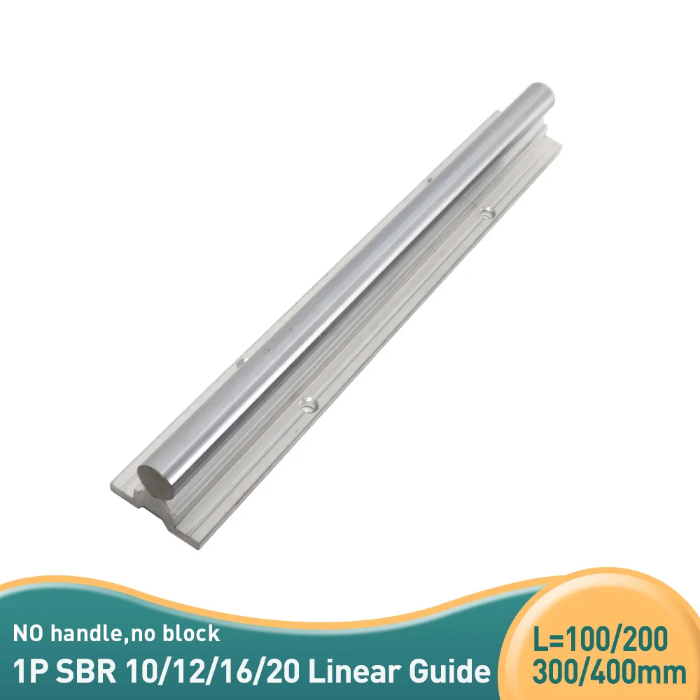 

1 pcs SBR10/12/16/20 Linear Bearing 10mm Linear rails CNC parts for linear guide without SBR10UU Linear Bearing Slide