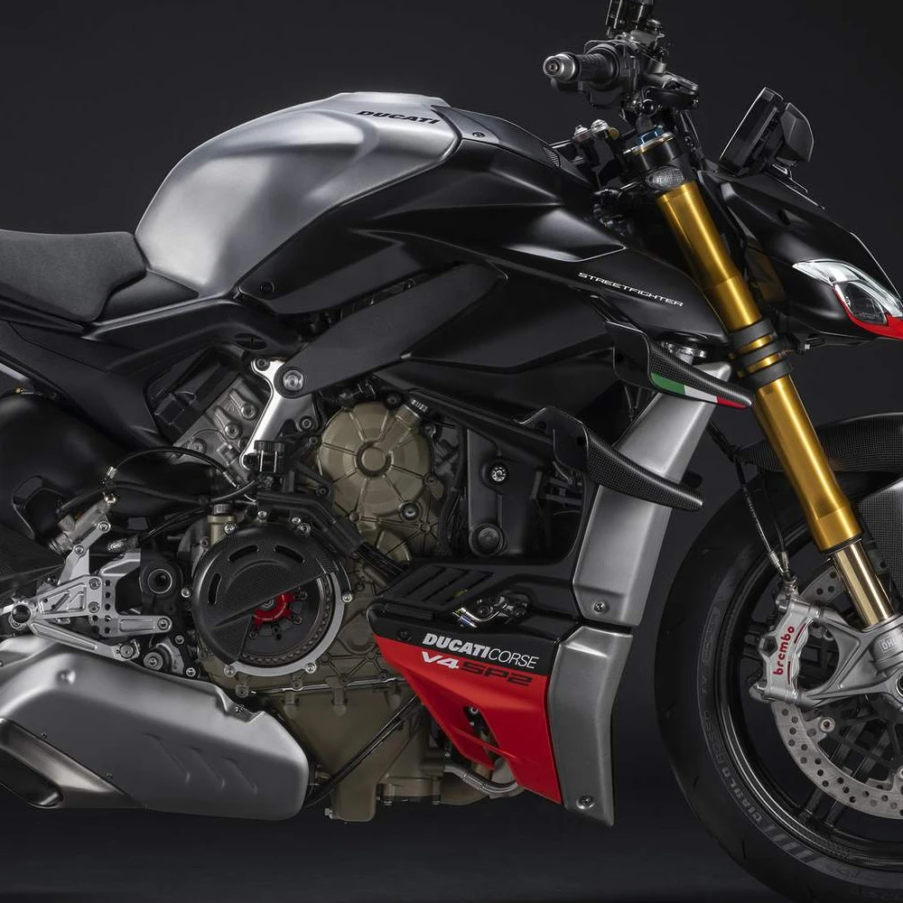 Фото Для крыльев Winglet Flank наклейка наклейка для Ducati Streetfighter V4 V4S V4SP итальянские трехцветные флаги №2