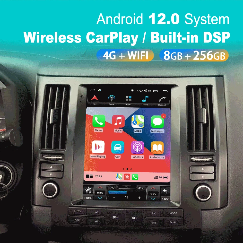 

Для Infiniti FX35 2006 мультимедийный для Infiniti FX45 Android 2007 2008 2009 Android 10 Tesla Style автомобильный радиоприемник GPS навигация
