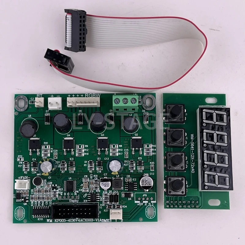 Светодиодная материнская плата для управления освещением сцены 54x3 Вт 4 в 1