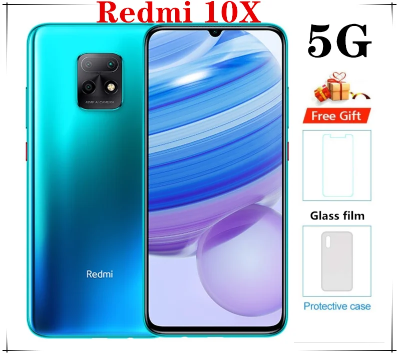 

Смартфон Xiaomi Redmi 10X, 8 + 256 ГБ, 8 ядер, 48 МП, 820 дюйма, 6,57 мАч
