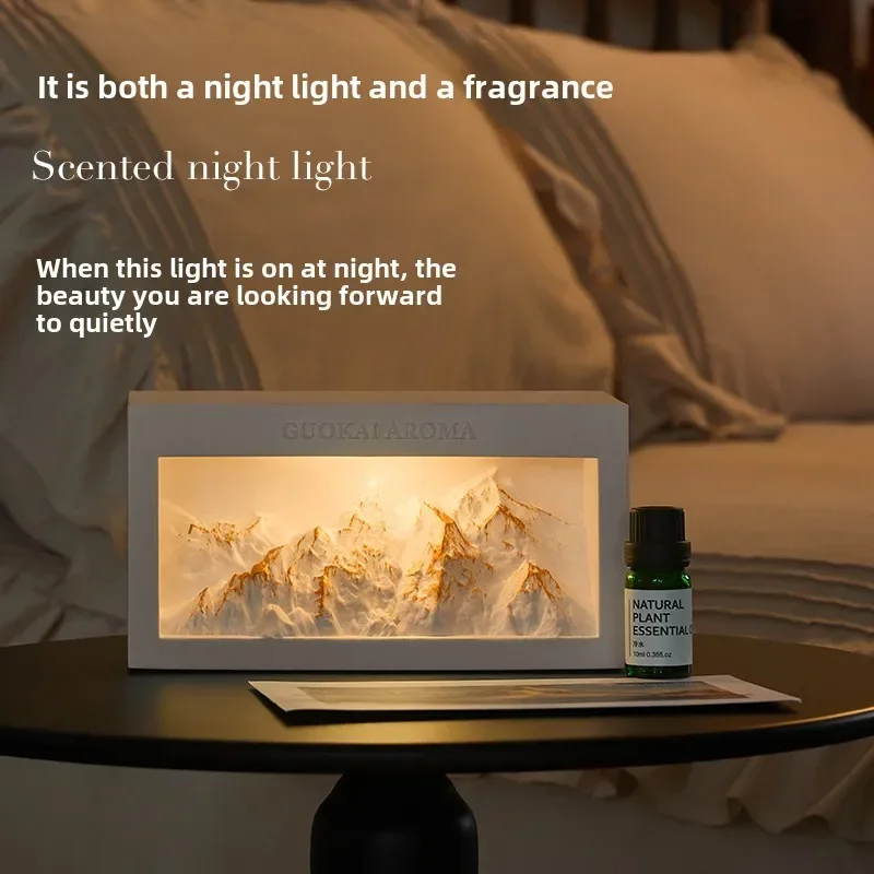 Rizhao Jinshan Fire Free Ароматерапия Ночник для спальни Премиум Подарочная коробка