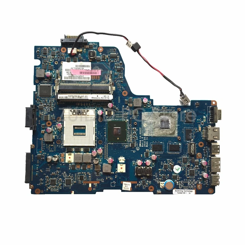 

ZUIDID FOR Toshiba Satellite A660 A665 laptop motherboard K000109880 NWQAA LA-6062P DDR3 W/ GT330M GPU