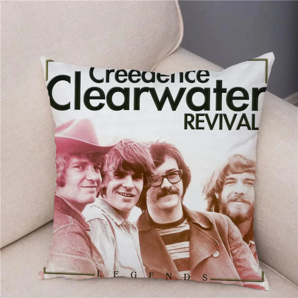 Creedence Clearwater Revival Плед Короткий Плюшевый Чехол Для Подушки Автомобильного Сиденья