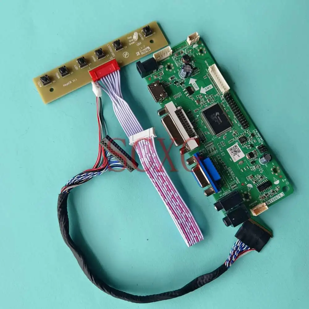 

DIY Kit For B173HW02 V1 LED LCD Matrix Controller Board 17.3" 1920*1080 LVDS 40 Pins Laptops DVI VGA HDMI-Compatible 60Hz