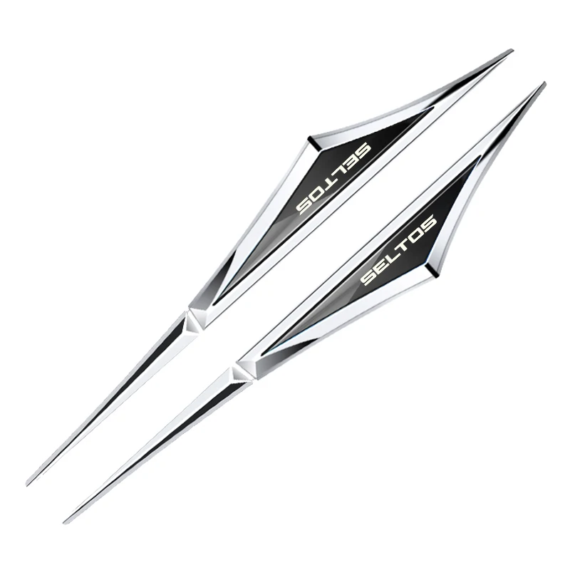 

2 шт., автомобильные наклейки из сплава