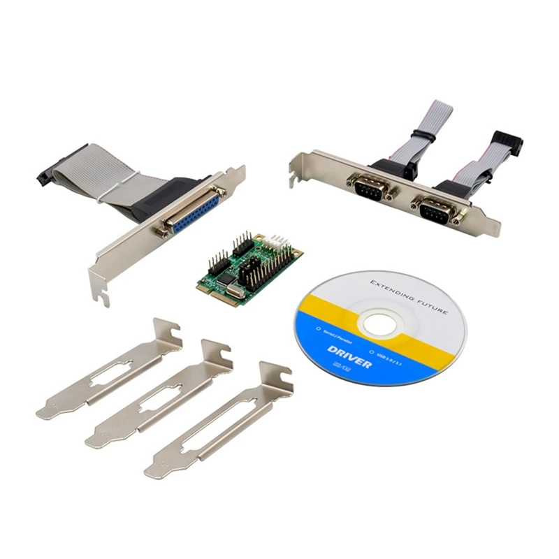 

Плата управления Mini PCIE CH382L 2S1P с последовательным и параллельным портом, дополнительная плата управления, многофункциональная плата управл...
