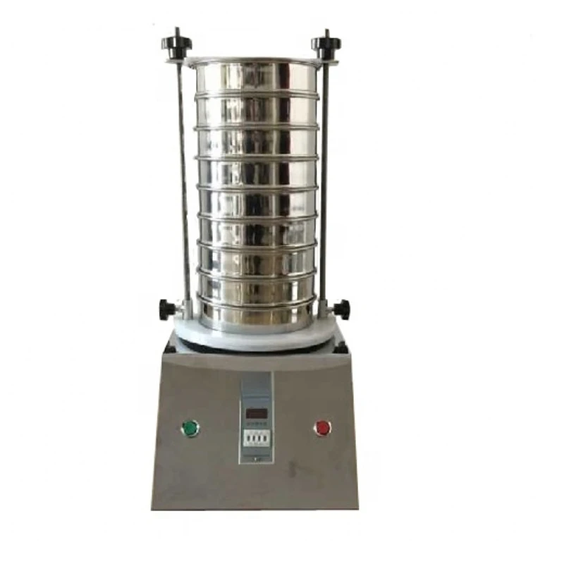 

200 Diameter Stainless Steel 1-8 Decks Plain Weave Mesh Lab Test Sieve Shaker For Soil Testing
