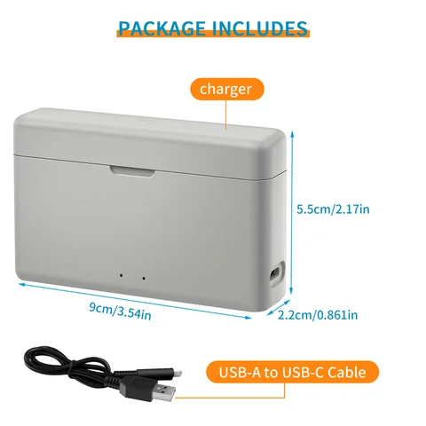 Зарядное устройство для батарей Insta360 Ace/Ace Pro, аксессуары для быстрой зарядки