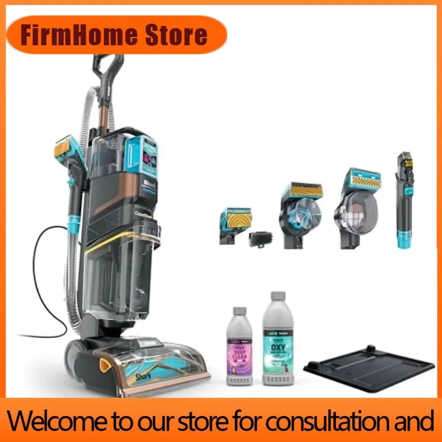 Фото Пылесос для ковров и обивки FirmHome StoreCarpetXpert HairPro Upright, ручной очиститель StainStriker для удаления стойких пятен и O №1