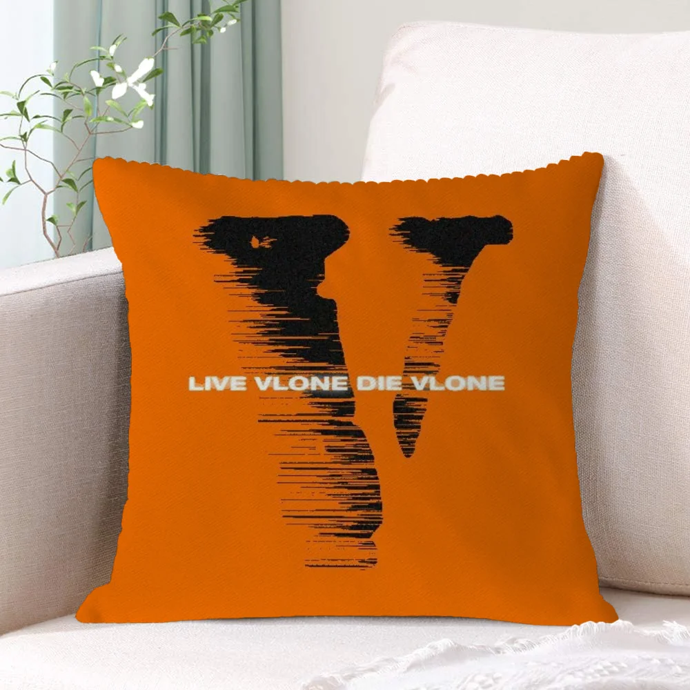 Персонализированный Декоративный Чехол Для Подушки V-Vlone 45x45 См Плюшевая