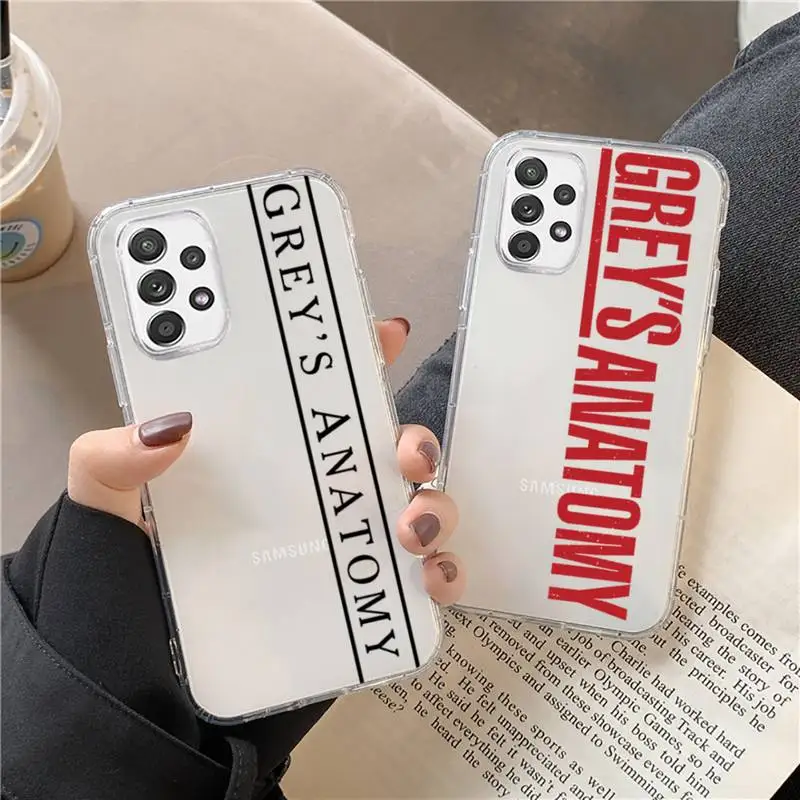 

Grey's Anatomy Phone Case Transparent For Huawei P20 P30 P40 honor mate 8X 9X 10i Pro Lite