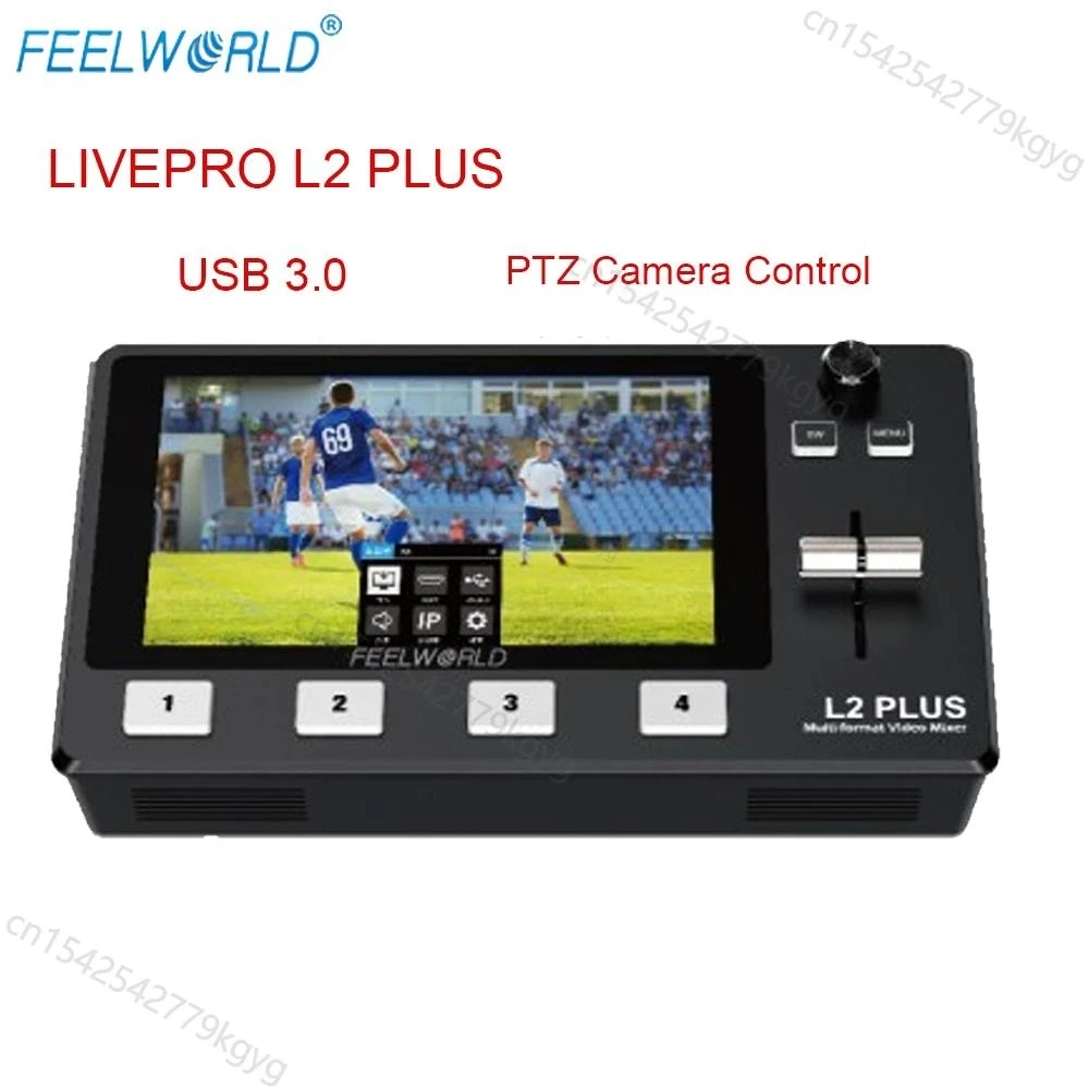 

Feelworld Livepro L2 Plus мини многоформатный смеситель для видео переключатель потоковый переключатель 5,5 дюймовый сенсорный экран видео переключат...
