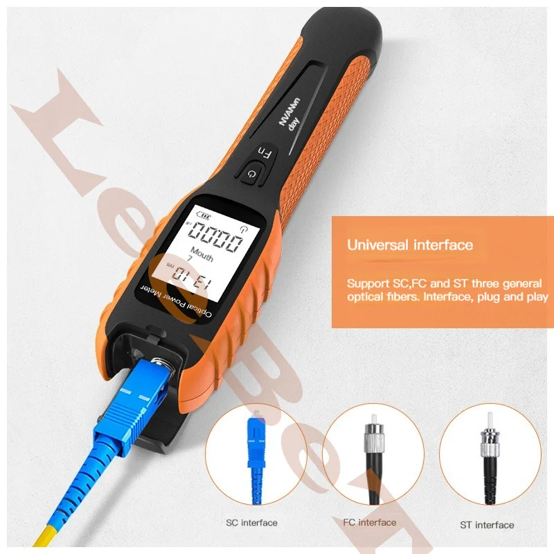 G11 Optical Power Meter FC/SC/ST Universal Port New High Precision Rechargeable Battery Fiber Optic Power Meter