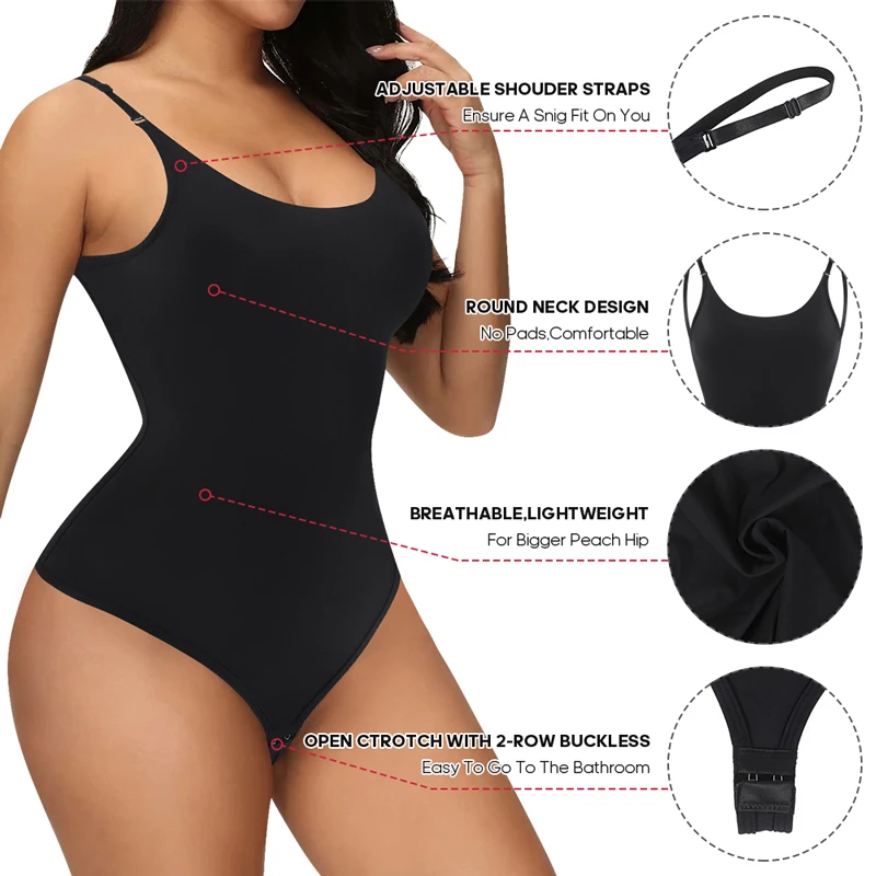 Sexy Backless Body Shaper Bodysuit Women Seamless High Elastic Shapwear Tummy Control Waist Trainer Shaper Slimming Underwear