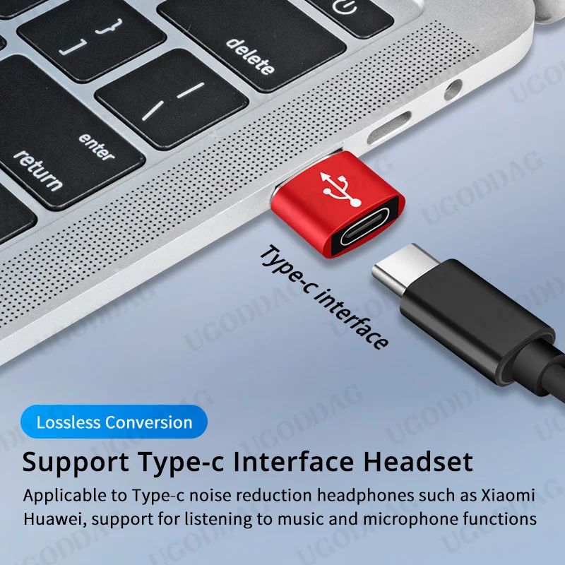Адаптер USB Type C 3 1 A папа на мама конвертер адаптер для зарядки и передачи данных