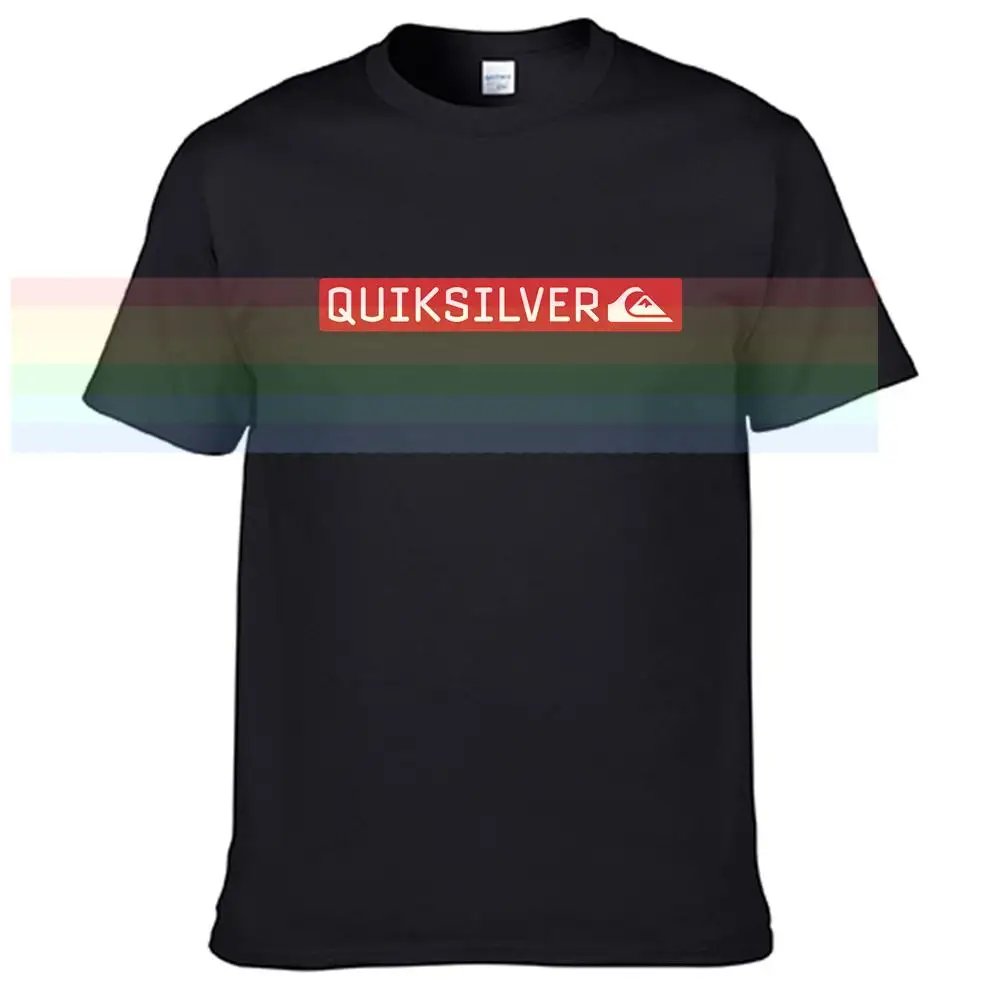 

Quiksilvers T Shirt logo Custom Print shirt For Men Edition Unisex lovers' surfing T-shirt Cotton Amazing Short Sleeve Tops N056