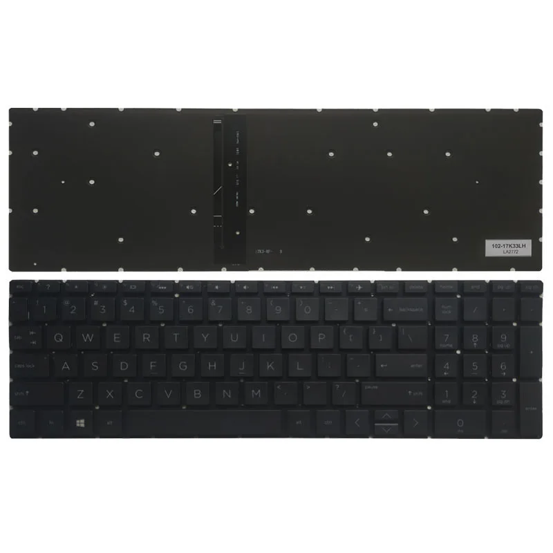 Новая клавиатура US для HP Pavilion 15-DA 15-DB 15-DF 15-DK 15-DX 15-CX 15-CS 15-DW 15-EC 15-CR TPN-C135 250 G7 255 |