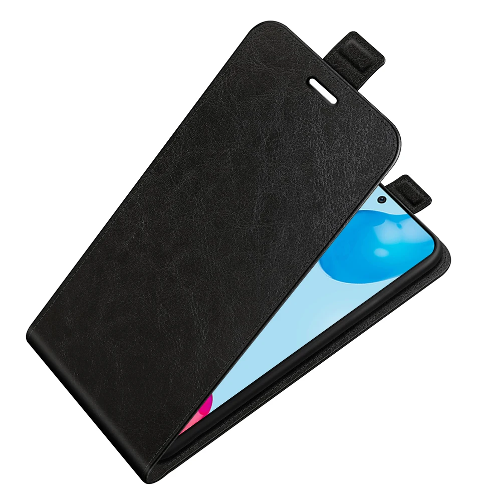 

Вертикальный чехол-книжка из искусственной кожи для Xiaomi Redmi Note 11 4G