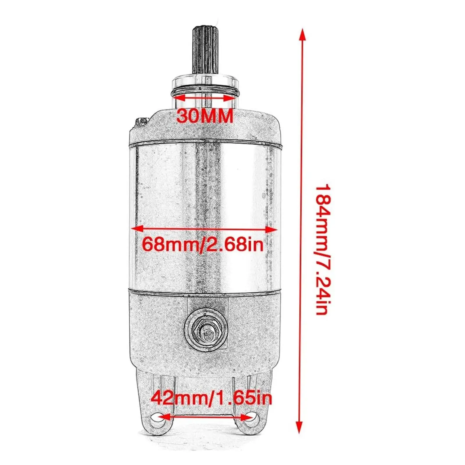 

31200-MY5-013 Стартер мотоцикла для Honda CB500 1994 CB 500 1996-2002 CB500S 1996-2002 31200-MY5-003 Стартеры