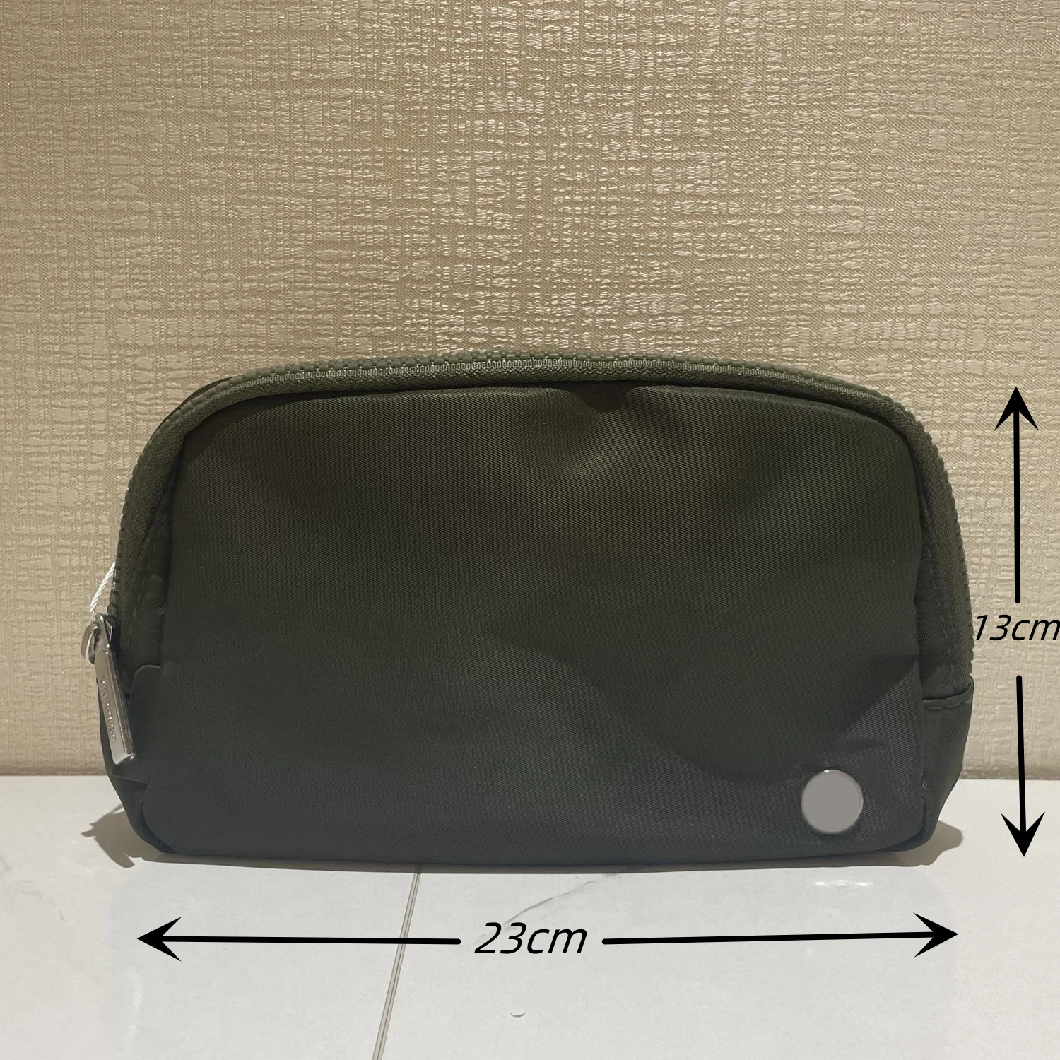 Luluwomen Everywhere Belt Bag 1L Fitness Waist Outdoor Sports Fanny Pack Zip Oxford FashionLeisure Yoga Running Bum Bags