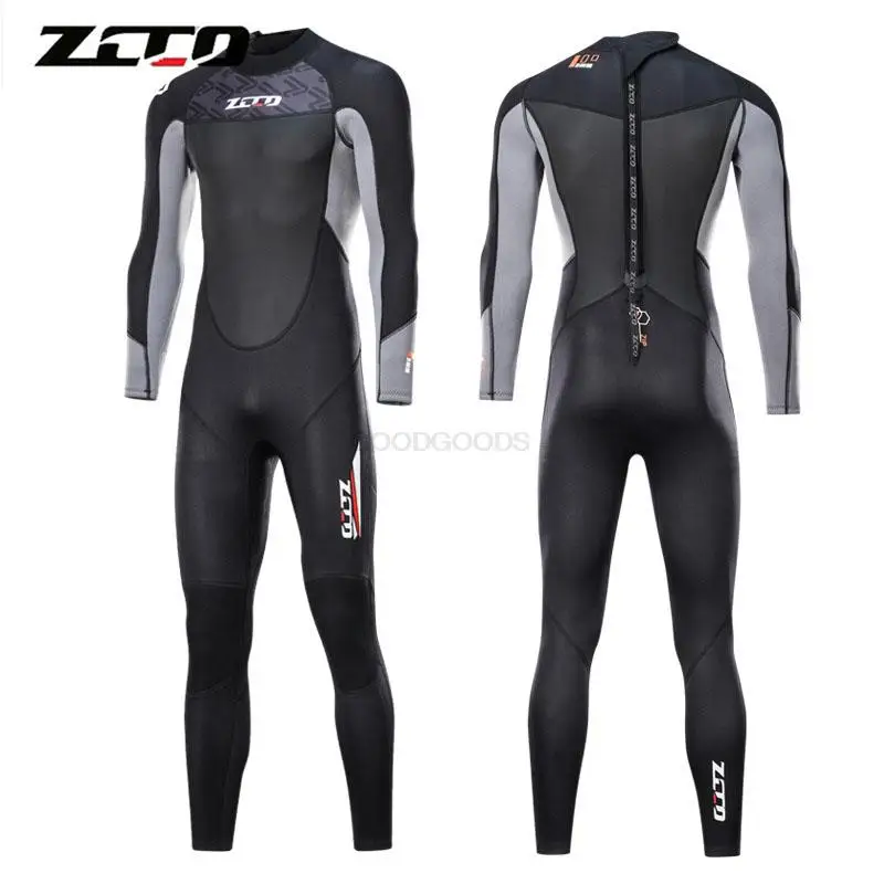 3mm Neoprene Wetsuit Women Men Professional Diving Suit  Proof Warm Top Pants Suit Ladies Thick Wading Swimming Surfing Wetsuit