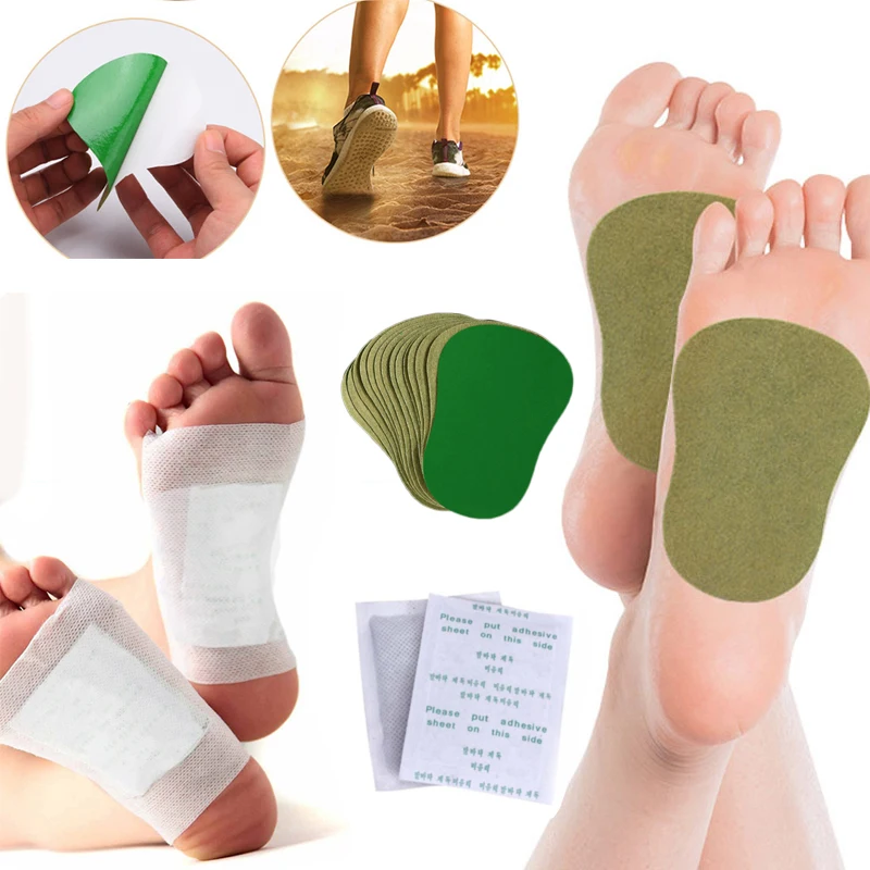 

10-30pcs Detox Foot Patches Foot Care Pads Wormwood Foot Patches Remove Toxin Improve Sleep Weight Loss Slimming Relax Stickers