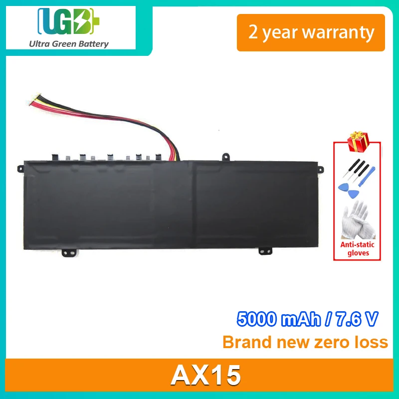 UGB Новый аккумулятор для ноутбука AceMagic AX15 11PIN 10Lines 7 6 V 5000mAh 38Wh